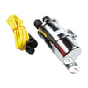 Round custom ignition coil kit, 12V. Chrome - Points style ignition in custom applications