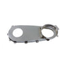 STEEL INNER PRIMARY COVER, CHROMED - 70-84 B.T.(NU) (kickstart models only)