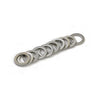 Goodridge brake line washers, 3/8" (10mm). Aluminum -