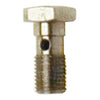 Goodridge banjo bolt 3/8-24. Chrome -
