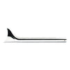 Slip-on Fishtail exhaust extension 24" long chrome - 1-3/4” head pipes.