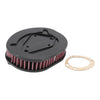 K&N, air filter element for XL Sportster - 12-13 XL1200V; 14-22 all XL (NU). With both round and oval air cleaners