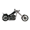 Paughco, Dual Shotgun drags. Chrome - 86-03 XL Ridgid frame only (NU)