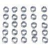 CRIMP HOSE CLAMP, 17/32 INCH ID - Various H-D models