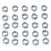 CRIMP HOSE CLAMP, 19/32 INCH ID - VARIOUS H-D MODELS