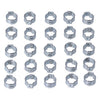 CRIMP HOSE CLAMP, 1/2 INCH ID - VARIOUS H-D MODELS