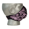 Bandero biker face mask Tribal flames pink - One size fits most