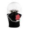 Bandero biker face mask longneck Wildrose - One size fits most