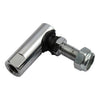Shifter rod end, 5/16-24. Chrome - 86-99 Softail (NU)