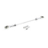 Shifter rod assembly. Chrome - 04-22 XL with forward controls (NU)