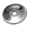 REAR SPROCKET SOLID, CHROME. 51T - 73-85 4-SP B.T.; 79-81 XL(NU)
