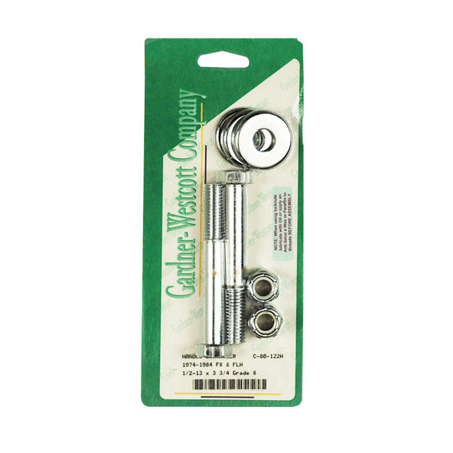 RISER BOLT KIT. 1/2-13 X 3 3/4. HEX - 74-84 FX(NU) INCL. WASHERS