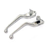 HANDLEBAR LEVER SET, POLISHED - 96-06 Dyna; 96-06 Softail; 96-06 Touring;  96-03 XL (cable operated clutch)(NU)