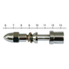 Mirror adapter M10 to H-D. Chrome -
