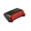 Nitro, mini fender LED taillight. Black. Red lens -