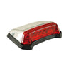Nitro, mini fender LED taillight. Chrome. Red lens -