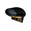 License plate light Oval, black. ECE appr. -