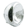 7" Gladiator FL style H4 headlamp. Chrome -