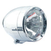 Nevada 4" stretched ABS headlamp. Chrome -