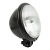 Bates style 5-3/4" headlamp. Bottom mount. Black -