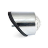 Old School LED taillight, Type 1. Chrome. Clear lens -