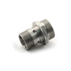 Pingel, Big Twin 36-65 restrainer to 22mm fuel valve adapter - 35-65 B.T. with OEM style split fuel tanks (NU)