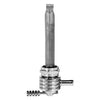 PINGEL POWER-FLO PETCOCK ROUND FINNED - 75-06 B.T., XL(NU) (excl. inj. models); customs with 75-up style threaded tanks