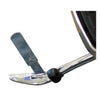 Pingel, jiffy stand extension tab. Chrome - 86-23 FLT/Touring (excl. OEM low models); 82-94(NU)FXR