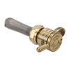 Golan, click-slick petock 22mm with nut. Brass - 75-06 B.T., XL(NU) (excl. inj. models); customs with 75-up style threaded tanks