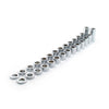 PAUGHCO CHROME STEEL AXLE SPACER KIT -