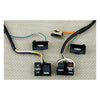 Handlebar wire & switch kit. Black switches - 82-95 B.T., XL (NU)