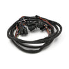 Handlebar switch & wiring kit. Radio. LED. Black - 07-13 FLT/Touring(NU)