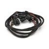 Handlebar switch & wiring kit. Radio. LED. Black - 96-06  FLT/Touring (NU)