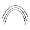 Goodridge brake line front, stainless clear coated - 99-05 FXDX