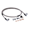 Goodridge brake line front, stainless clear coated - 06-07 FXD35 35TH ANNIVERSARY (NU)