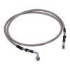Goodridge brake line front, stainless clear coated - 08-11(NU) FXCW/C