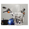 NC SwitchBlade® Quick Release Windshield Chopped™ - Softail: 18-20 FXBB, FXLR; 21-23 FXBBS; 20-23 FXST.  Dyna: 06-17 FX Dyna models (excl. FLD, FXDF, FXDSE, FXDWG; 16-17 FXDL/S)