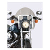 NC SwitchBlade® Quick Release Windshield Shorty® - Softail: 18-20 FXBB, FXLR; 21-23 FXBBS; 20-23 FXST.  Dyna: 06-17 FX Dyna models (excl. FLD, FXDF, FXDSE, FXDWG; 16-17 FXDLS)