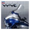 National Cycle, Wave® windshield 10". Clear - 96-13 FLHT, FLHX(NU)