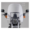 NC Spartan® Quick Release Windshield - Clear, 18.50" high - Sportster models