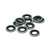 10 MM SEAL-WASHER BANJO BOLT - 82-03 H-D WITH DUAL DISK H/M/CYL (3/8 BOLT), 84-03 ALL H-D FRONT CALIPER