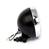 Highway Hawk, 4-1/2" 55W spotlamp. Black with chrome ring -