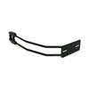 Behind tire license plate holder, axle mount. Black - Universal