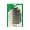 GW, Shovel rocker box bolt kit. Allen, chrome - L81-84 Shovelhead (NU)