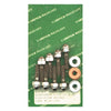 GW, rocker box top bolt kit. Chrome low crown acorn - 84-99 B.T. (excl. Twin Cam); 86-22 XL (NU)