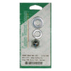 FRONT AXLE ACORN NUT KIT, FRONT WHEEL - 73-85 FL; 84-99 Softail; 88-94 FXR; 88-99 XL (NU)