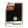 Colony, timing/drain plug. OEM style hex. Zinc - Timing plug: 38-99 B.T. (excl. Twin Cam); 52-03 XL; 38-73 45" Flathead (NU).   Oil tank: L1981 FLH 80 Classic; 54-81 K, XL (NU).   Foot lever & bracket assembly rear brake: 80-82 FXWG (NU).
