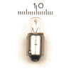 Light bulb 12-Volt/5W. Clear glass -