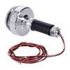 Motogadget, mo.blaze disc LED turn signal. Polished, left -