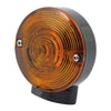 86-up style FL LED turn signals. Front. Gloss black - 86-15 FLT/Touring (excl. FLHX, FLHRS); 16-22 FLHR/C; 2023 FLHFB Electra Glide Highway King (NU). (Models with large flat lens turn signals)